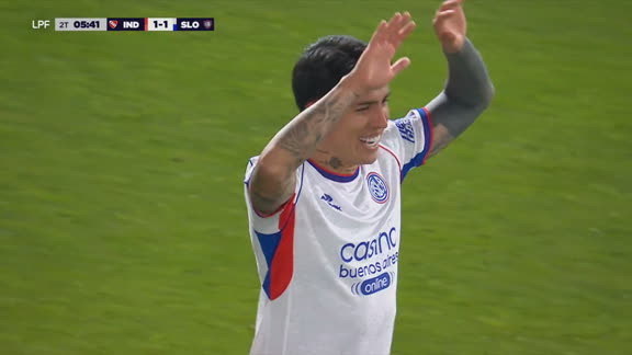 ¡Golazo de Farías para que San Lorenzo empate en Avellaneda!
