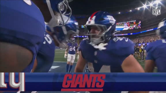 ¡Los Giants sorprenden y abren el marcador a su favor! | Cowboys 0-7 Giants