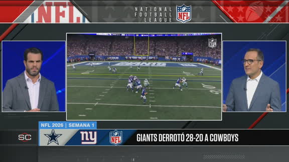 ¿Qué equipo se vio mejor en el primer domingo de la NFL?