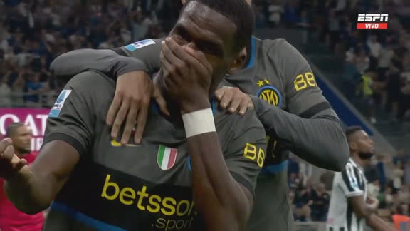 En la primera no, en la segunda sí: Bonny puso el 5 a 2 del Inter