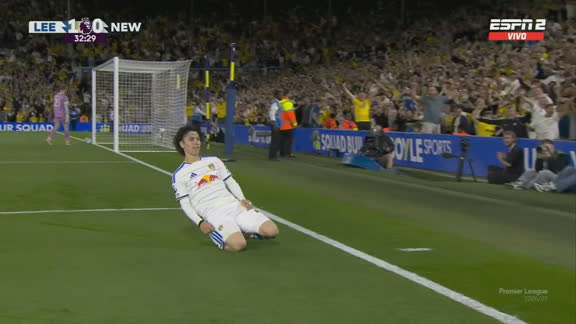 ¡Golazo de Tanaka contra Newcastle!