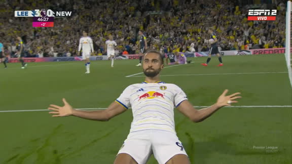 ¡Doblete de Calvert-Lewin para el 3-0 ante Newcastle!
