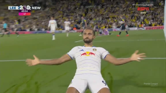 Gol do Leeds, virou passeio! Dominic Calvert-Lewin faz o 3° contra o Newcastle pela Premier League