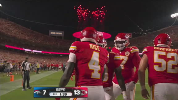 Rashee Rice devuelve la ventaja a Chiefs