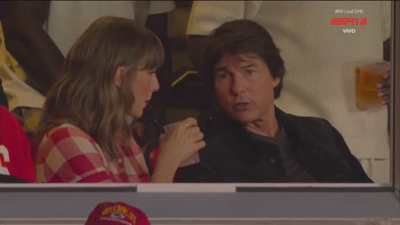 Presenças ilustres na NFL! Taylor Swift e Tom Cruise prestigiam Chiefs x Broncos pelo Monday Night Football; VEJA