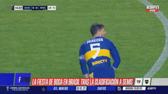 Conducción y clasificación: Paredes, figura ante Sao Paulo