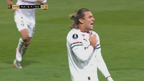 Contra letal y gol: Fluminense activó y Canobbio gritó gol en Vicente López