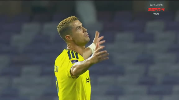 Não gostou! A reação de Cristiano Ronaldo após o gol sofrido pelo Al Nassr