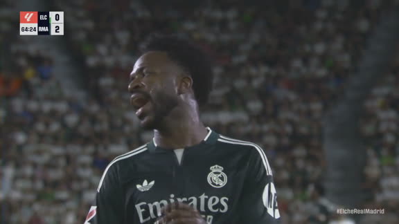 Vinicius se comió el tercero del Real Madrid
