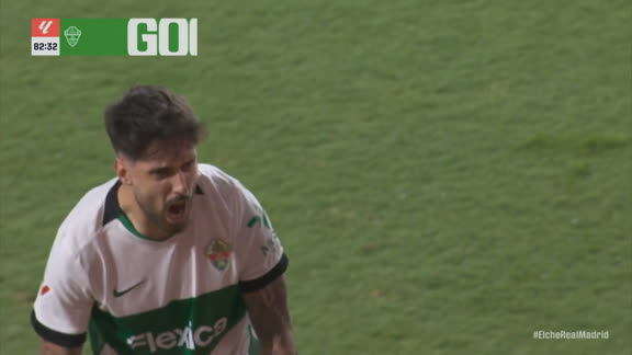 ¡Locura total! Fer Nino marcó el empate 2-2 ante Real Madrid