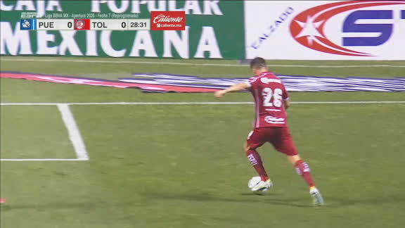 ¡Paulinho desaprovecha la oportunidad de abrir el marcador! | Puebla 0-0 Toluca