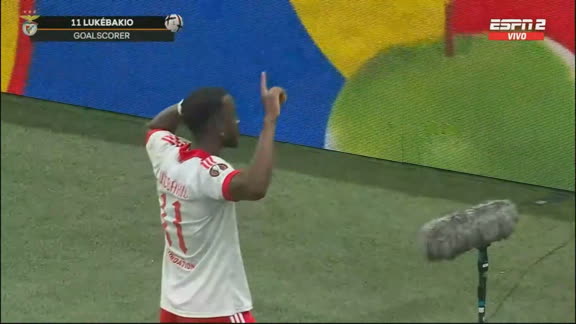 Lukébakio y  un golazo para el 1-0 de Benfica sobre Milan