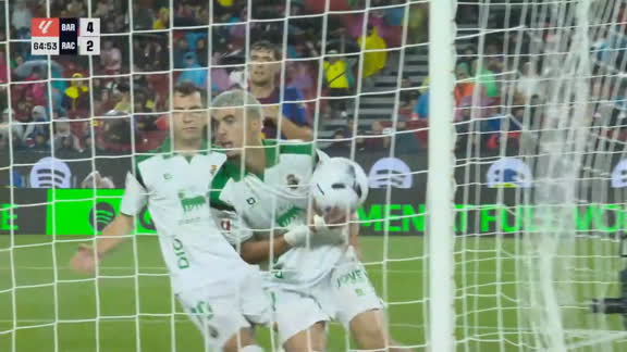 El error de Joan García le 'regala' un gol al Racing