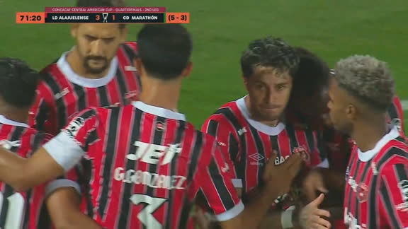 ¡GOOOL DE ALAJUELENSE! Ronald Matarrita de penal marca el 3 a 1 ante Marathón al 71'