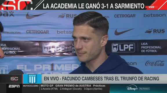 Cambeses: "Le agradezco de por vida a Maravilla; sabíamos que el gol iba a llegar"