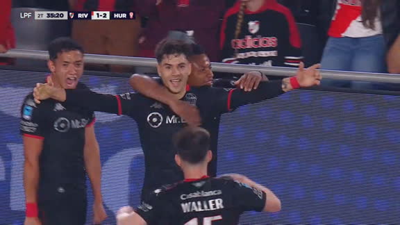 ¡Gol de Lucas Blondel para el 2-1 de Huracán!