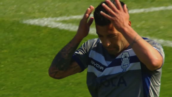 ¡El Ruso Rodríguez le adivinó la intención a Janson y le tapó el penal!
