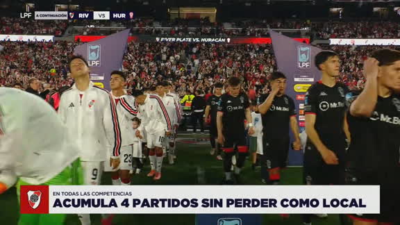 River quiere estirar su buena racha ante Huracán