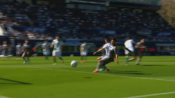 ¡Qué cerca pasó: Janson tuvo el 1-0 ante Banfield!