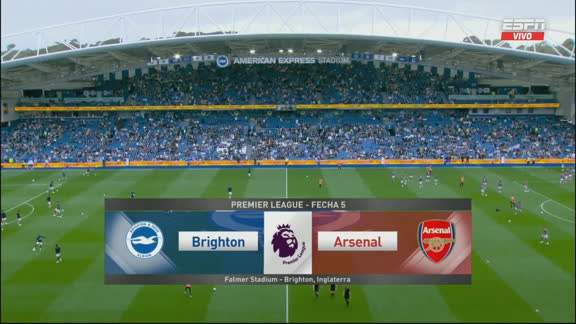 Arsenal pone en juego la cima en su visita a Brighton