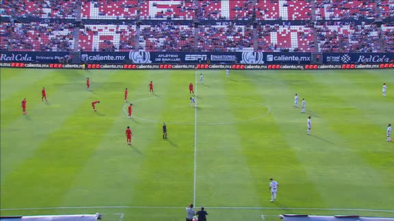 ¡Comienza el partido en San Luis!