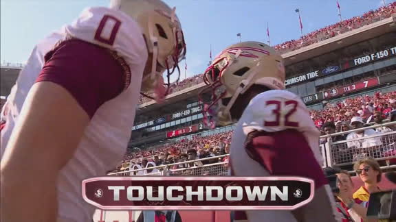 Seminoles despegan con acarreo para TD de  Ousmane Kromah