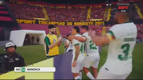 Gol do Juventude! Mandaca converte pênalti e faz 1 a 0 no Sport