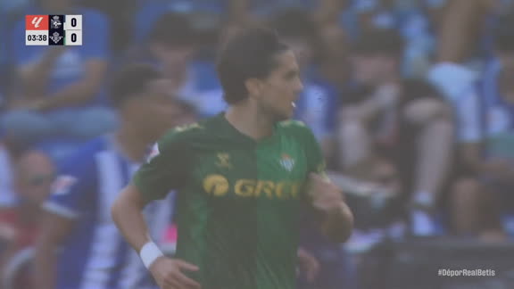 Marc Bartra tuvo el primero ante el Deportivo La Coruña