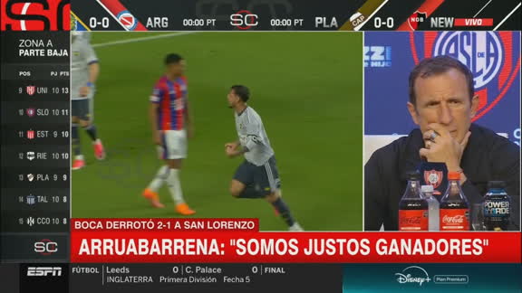 El partido de Paredes ante San Lorenzo, bajo la lupa de Arruabarrena