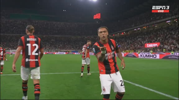 Partido liquidado en San Siro: Moreira festejó el 3-0 ante Lecce