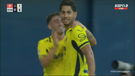 Golazo de Ayoze Pérez para el 1-0 de Villarreal