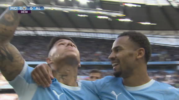 ¡Enzo Fernández sorprendió y metió un golazo de tiro libre ante Sunderland!