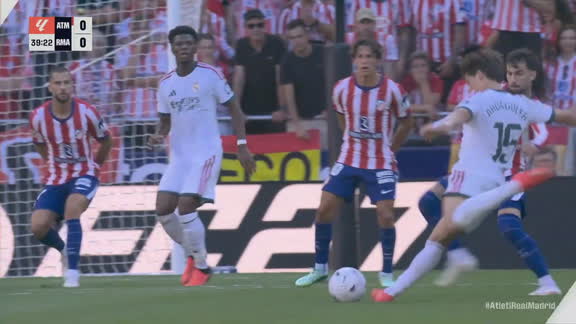 ¡Arda Güler mete un bombazo desde Saturno, pero Oblak lo ataja!
