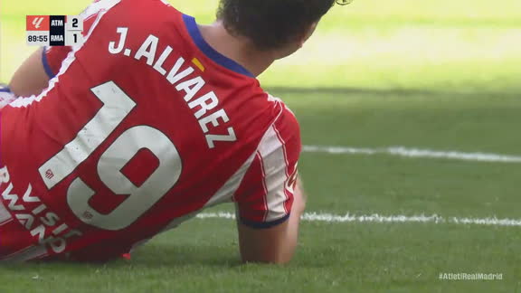 ¡Julián Álvarez casi anota el tercero del Atleti!