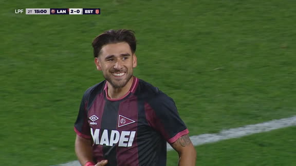 Frialdad a la hora de definir: Salvio aumentó la ventaja de Lanús