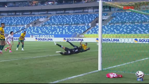 Virou goleada! Kauan Cristtyan aproveita rebote na área e faz mais um para o Cuiabá; VEJA