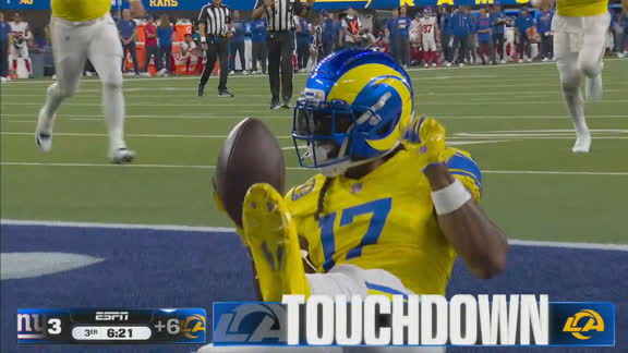 ¡Los Rams alargan más la ventaja! | Giants 3-21 Rams