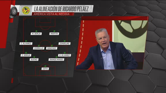 Borja y Henry Martín titulares contra Necaxa, en la alineación de Peláez