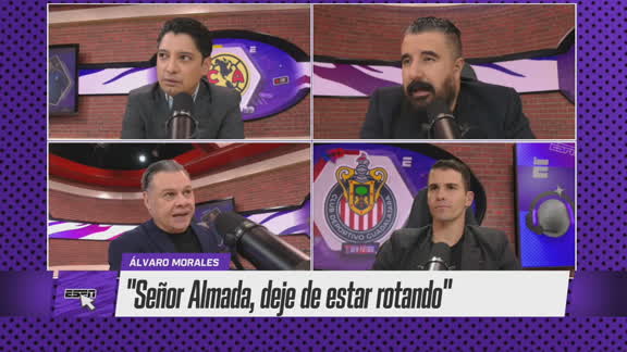 Álvaro Morales: "Señor Almada, déjese de estar rotando"