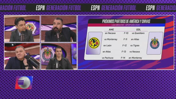 ¿Cómo les irá a América y Chivas en las próximas jornadas?