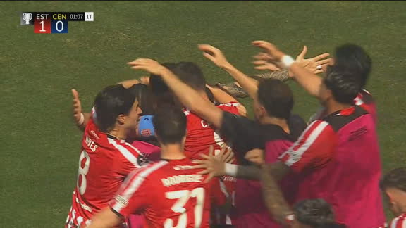¡Desde el vestuario! Pucho Castro adelantó a Estudiantes en la Supercopa
