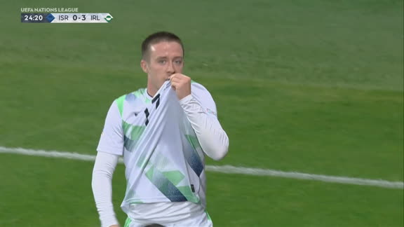 Moylan encaró y selló el 3-0 ante Israel