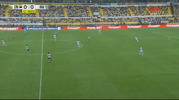 Começa o jogo! Criciúma e Avaí se enfrentam pela 30ª rodada da Série B; VEJA
