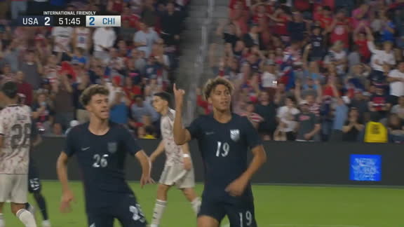 ¡Reacción inmediata de USA para el empate!