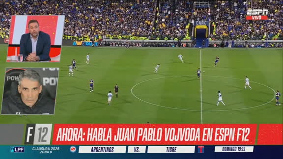 Juan Pablo Vojvoda habló de lo que sintió al reemplazar a Costas