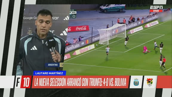 Lautaro Martínez habló sobre la nueva etapa de la Selección Argentina