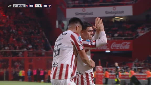 ¡Llegó el cuarto! Luna firmó el 4-1 de Instituto en Avellaneda