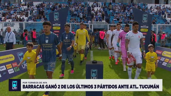 Atlético Tucumán y Barracas Central se enfrentan por el Clausura