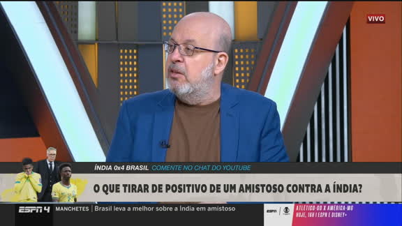 Vitor Birner critica Data Fifa do Brasil: 'Os amistosos foram inúteis taticamente'
