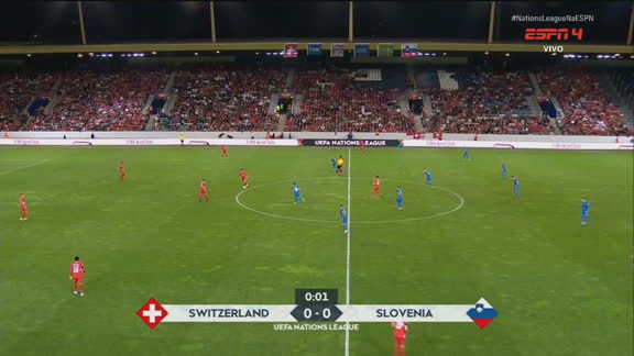 Bola em jogo! Suíça e Eslôvenia duelam pela Nations League